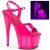 Pleaser ADORE-709UVT Plateau Sandalettes Neon Pink EU-38 / US-8