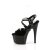 Pleaser ADORE-724 Plateau Sandalettes Patent Black EU-37 / US-7