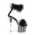 Pleaser ADORE-724F Plateau Sandalettes Transparent Black EU-42 / US-12
