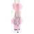 Pleaser ADORE-724F Plateau Sandalettes Transparent Light Pink EU-35 / US-5