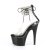 Pleaser ADORE-724RS Plateau Sandalettes Rhinestones Transparent Black EU-35 / US-5