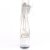 Pleaser ADORE-724RS Plateau Sandalettes Rhinestones Transparent EU-35 / US-5