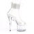 Pleaser ADORE-724RS Plateau Sandalettes Rhinestones Transparent EU-35 / US-5