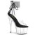 Pleaser ADORE-724RS Plateau Sandalettes Rhinestones Transparent EU-37 / US-7
