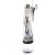 Pleaser ADORE-724RS Plateau Sandalettes Rhinestones Transparent EU-37 / US-7
