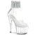 Pleaser ADORE-724RS-02 Plateau Sandalettes Rhinestones Transparent EU-35 / US-5