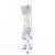 Pleaser ADORE-724RS-02 Plateau Sandalettes Rhinestones Transparent EU-35 / US-5