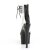 Pleaser ADORE-727RS Plateau Sandalettes Rhinestones Transparent Black EU-35 / US-5