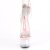 Pleaser ADORE-727RS Plateau Sandalettes Rhinestones Transparent Light Pink EU-41 / US-11