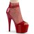 Pleaser ADORE-765RM Plateau Sandalettes Mesh Patent Red EU-35 / US-5