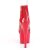 Pleaser ADORE-765RM Plateau Sandalettes Mesh Patent Red EU-35 / US-5