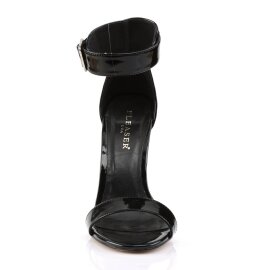 Pleaser AMUSE-10 Plateau Sandalettes Patent Black EU-39 /...