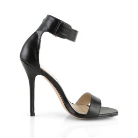 Pleaser AMUSE-10 Plateau Sandalettes Black EU-39 / US-9