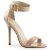 Pleaser AMUSE-10 Plateau Sandalettes Patent Nude EU-40 / US-10