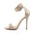 Pleaser AMUSE-10 Plateau Sandalettes Patent Nude EU-40 / US-10