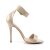 Pleaser AMUSE-10 Plateau Sandalettes Patent Nude EU-40 / US-10