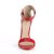 Pleaser AMUSE-10 Plateau Sandalettes Patent Red EU-35 / US-5