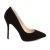 Pleaser AMUSE-20 Pumps Velvet Black EU-38 / US-8