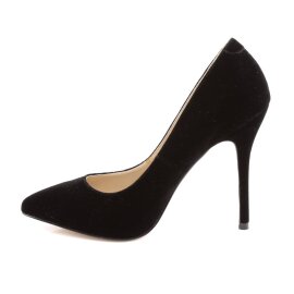 Pleaser AMUSE-20 Pumps Velvet Black EU-39 / US-9