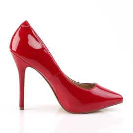 Pleaser AMUSE-20 Pumps Patent Red EU-44 / US-14