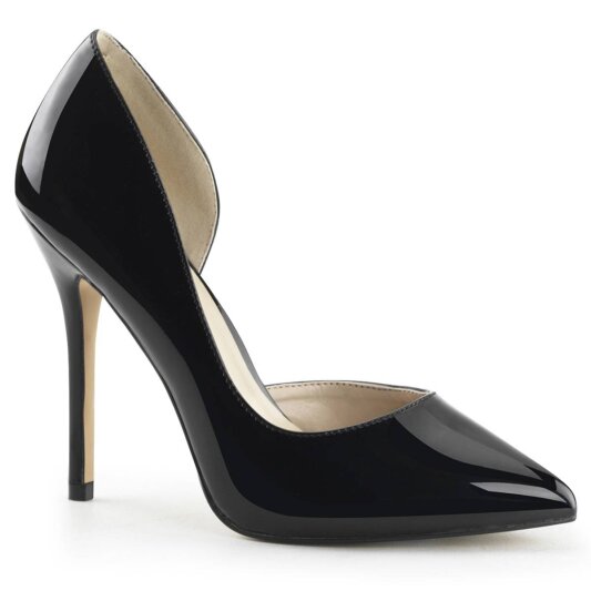Pleaser AMUSE-22 Pumps Patent Black EU-40 / US-10
