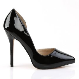 Pleaser AMUSE-22 Pumps Patent Black EU-35 / US-5