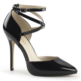 Pleaser AMUSE-25 Pumps Patent Black EU-35 / US-5