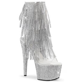 Pleaser BEJEWELED-1017RSF-7 Plateau Ankle Boots...