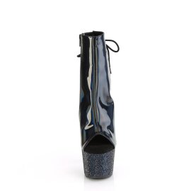 Pleaser BEJEWELED-1018DM-7 Plateau Ankle Boots Holo...