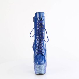 Pleaser BEJEWELED-1020-7 Plateau Ankle Boots Holo...