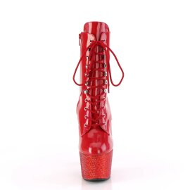 Pleaser BEJEWELED-1020-7 Plateau Ankle Boots Holo...