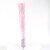 Pleaser BEJEWELED-3000-7 Plateau Overknee Boots Holo Rhinestones Light Pink EU-35 / US-5