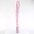 Pleaser BEJEWELED-3011-7 Plateau Overknee Boots Holo Rhinestones Light Pink EU-35 / US-5
