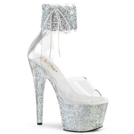 Pleaser BEJEWELED-724RS-02 Plateau Sandalettes...