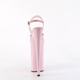 Pleaser BEYOND-009 Plateau Sandalettes Patent Light Pink EU-41 / US-11
