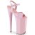Pleaser BEYOND-009 Plateau Sandalettes Patent Light Pink EU-36 / US-6