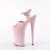 Pleaser BEYOND-009 Plateau Sandalettes Patent Light Pink EU-37 / US-7