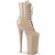 Pleaser BEYOND-1020 Plateau Ankle Boots Patent Nude EU-37 / US-7