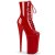 Pleaser BEYOND-1020 Plateau Ankle Boots Patent Red EU-40 / US-10