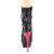 Pleaser BLONDIE-R-1020 Plateau Ankle Boots Sequins Black EU-35 / US-5