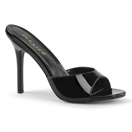 Pleaser CLASSIQUE-01 Mules Patent Black EU-41 / US-11