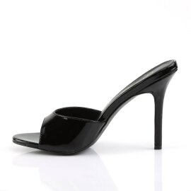 Pleaser CLASSIQUE-01 Mules Patent Black EU-35 / US-5