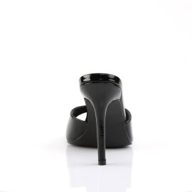 Pleaser CLASSIQUE-01 Mules Patent Black EU-35 / US-5