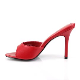 Pleaser CLASSIQUE-01 Mules Red EU-35 / US-5