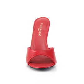 Pleaser CLASSIQUE-01 Mules Red EU-37 / US-7