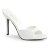 Pleaser CLASSIQUE-01 Mules White EU-35 / US-5