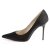 Pleaser CLASSIQUE-20 Pumps Black Satin EU-35 / US-5