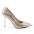 Pleaser CLASSIQUE-20 Pumps Glitter Gold EU-44 / US-14