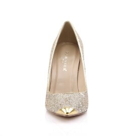 Pleaser CLASSIQUE-20 Pumps Glitter Gold EU-35 / US-5