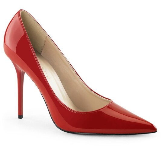 Pleaser CLASSIQUE-20 Pumps Patent Red EU-35 / US-5